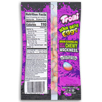 Trolli Sour Brite Eggs 4oz Back ingredients