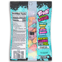 Trolli Sour Brite Llamas 4.25oz Back Ingredients