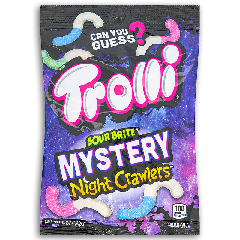 Trolli Sour Brite Mystery Night Crawlers 142g Front