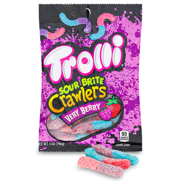 Trolli Sour Brite Crawlers Very Berry 142g