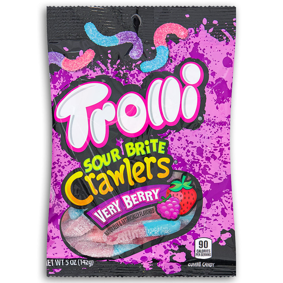 Trolli Sour Brite Crawlers Very Berry 142g Front