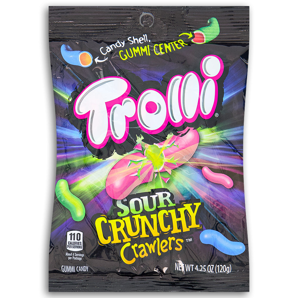 Trolli Sour Crunchy Crawlers 4.25oz Front