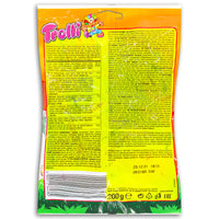 trolli german wurrli gummy worms 200g  back ingredients
