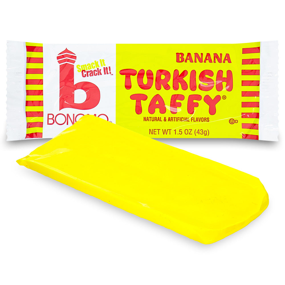 Bonomo Turkish Banana Taffy 43g