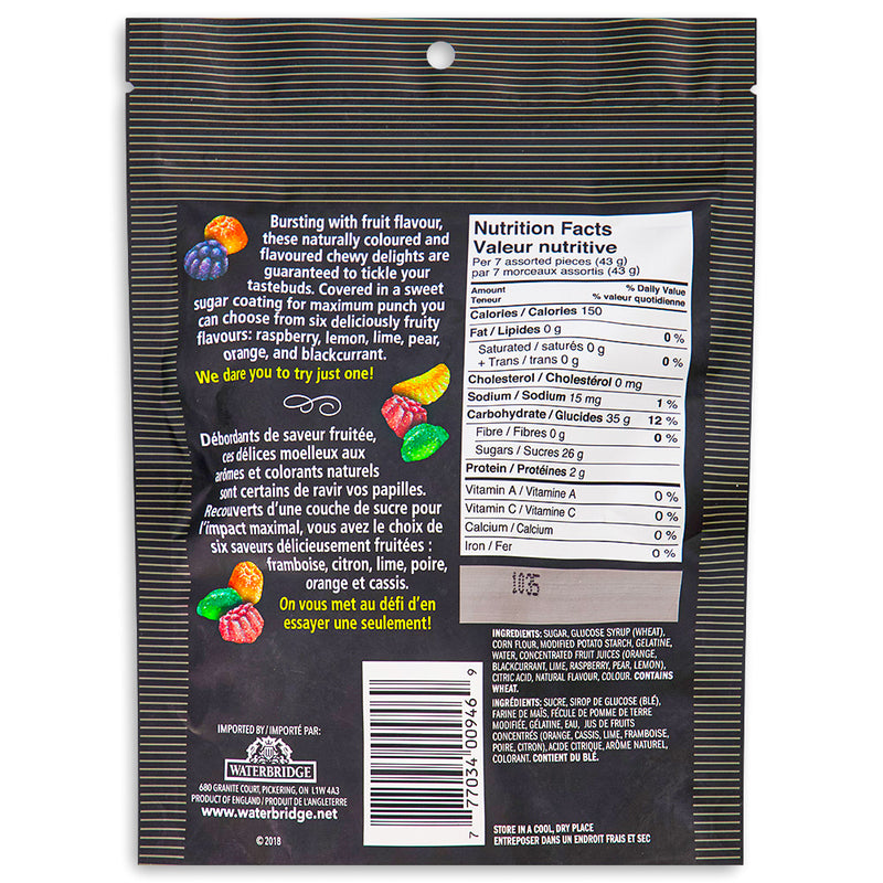 Waterbridge Fruit Pastilles 200g Back