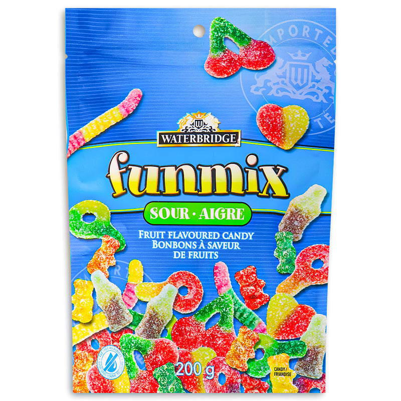 Waterbridge Funmix Sour 200g Front British Candy