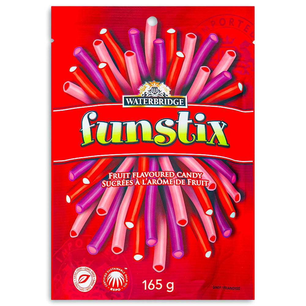 Waterbridge Funstix Candy 165g Front