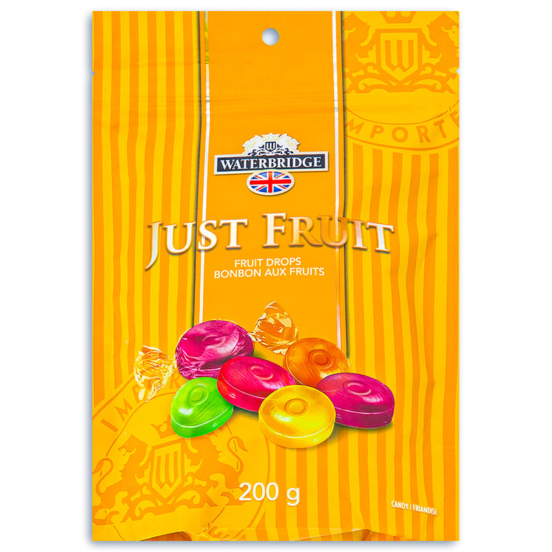 Waterbridge Just Fruit Fruit Drops 200g Front