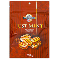 Waterbridge Just Mint Humbugs 200g Front British Candy