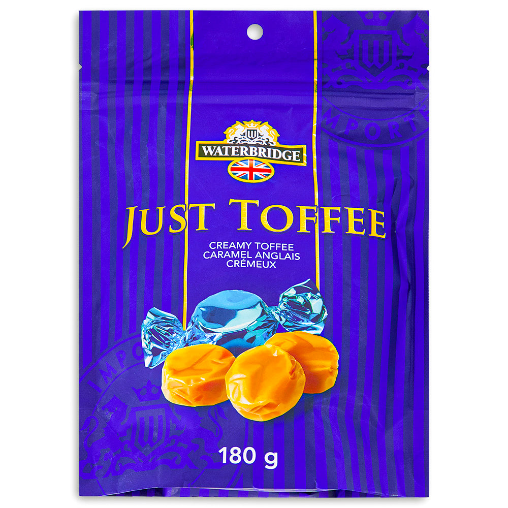 Waterbridge Just Toffee Creamy Toffee 180g Front