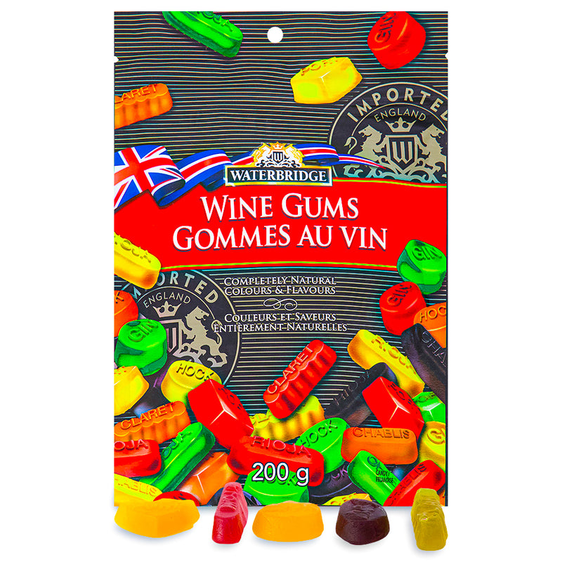 Waterbridge Wine Gums 200 g British Candy