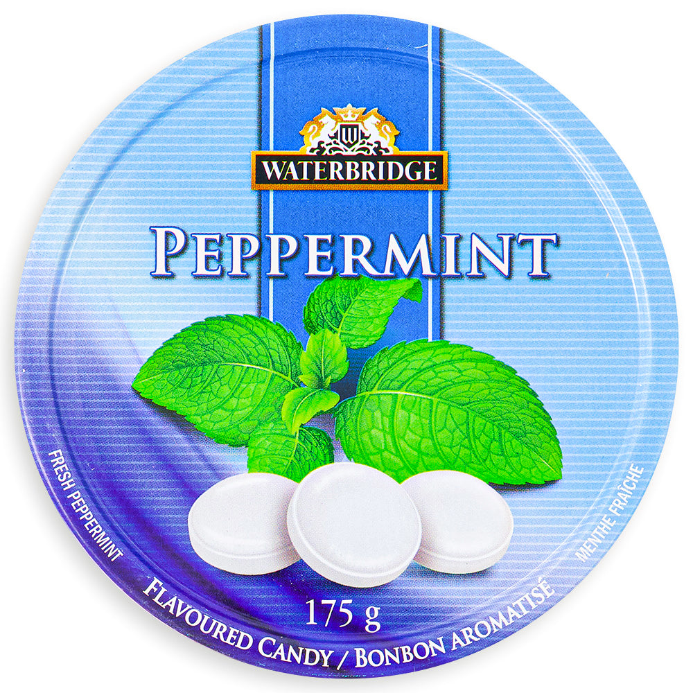 Waterbridge Travel Tin Peppermint Candy 175 g