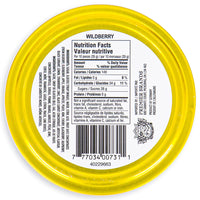 Waterbridge Travel Tin Wildberry Candy 175 g Back ingredients