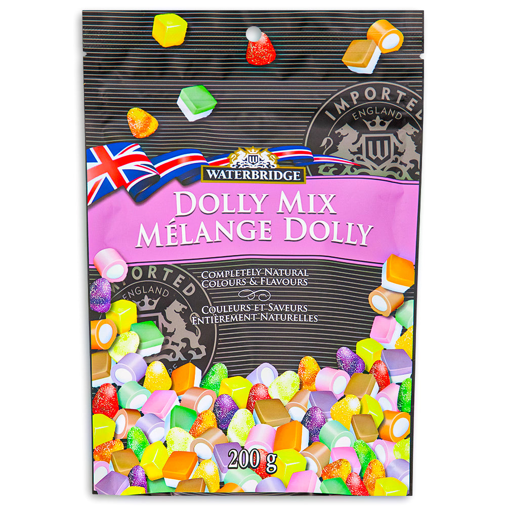 Waterbridge Dolly Mix 200g Waterbridge Dolly Mix 200g British Candy Front