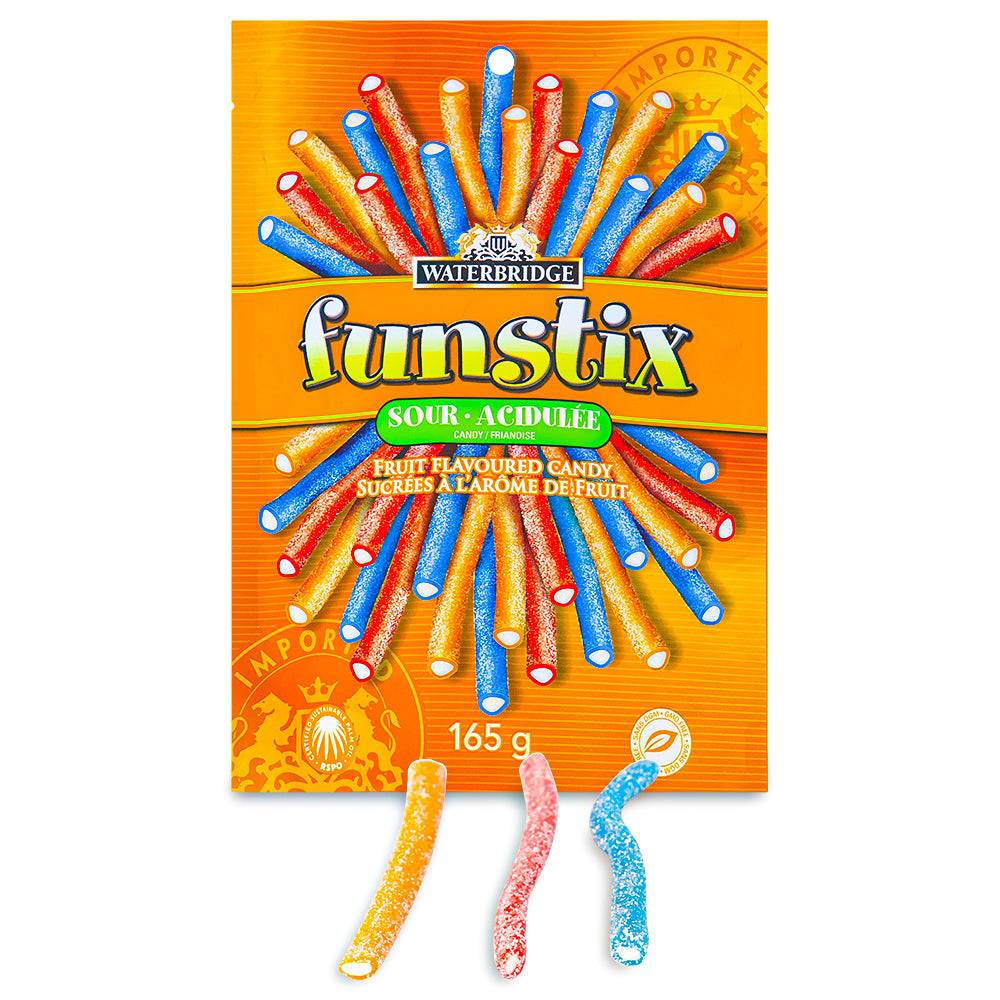 Waterbridge Funstix Sour Candies UK | Candy Funhouse – Candy Funhouse CA
