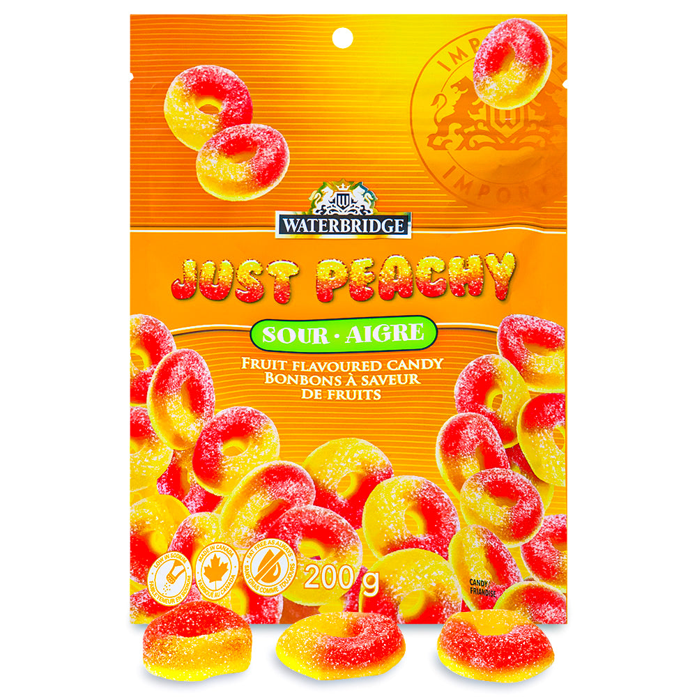 Waterbridge Just Peachy Gummy Candy 200g