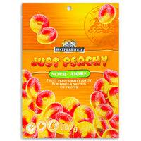 Waterbridge Just Peachy Gummy Candy 200g Front