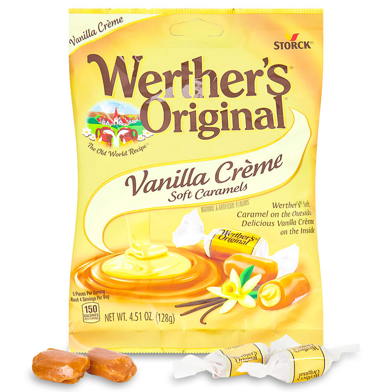 Werther's Original Soft Eclairs Caramels Vanilla - 116g