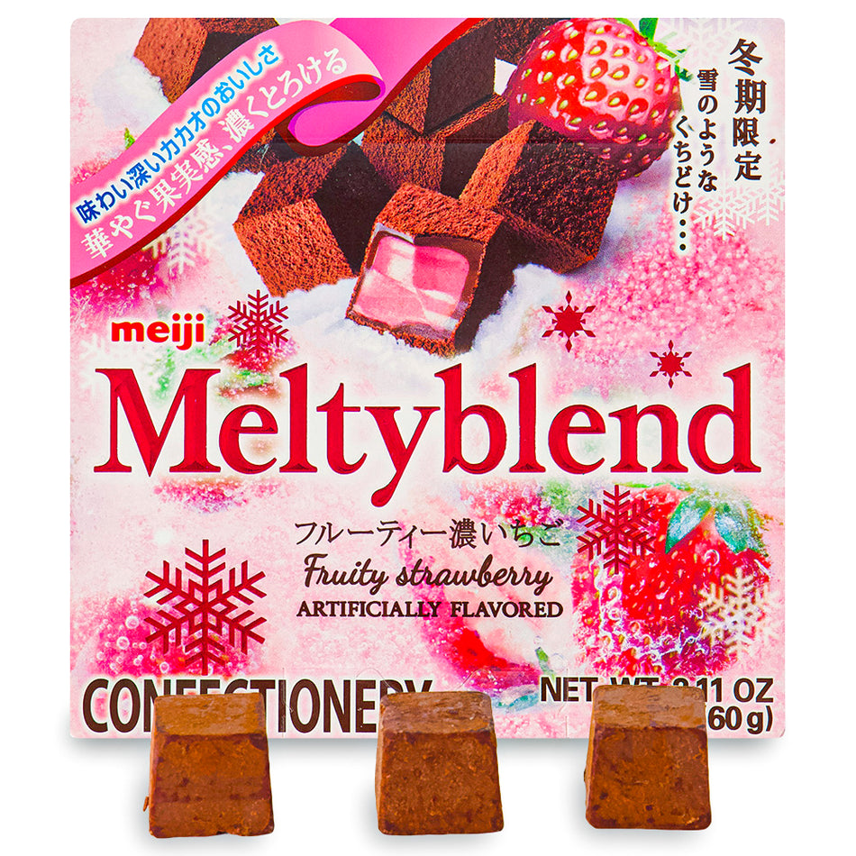 Meiji Meltyblend Strawberry Chocolate 60g