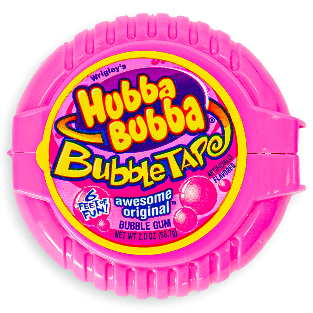 Hubba Bubba Awesome Original Bubble Gum Tape Front