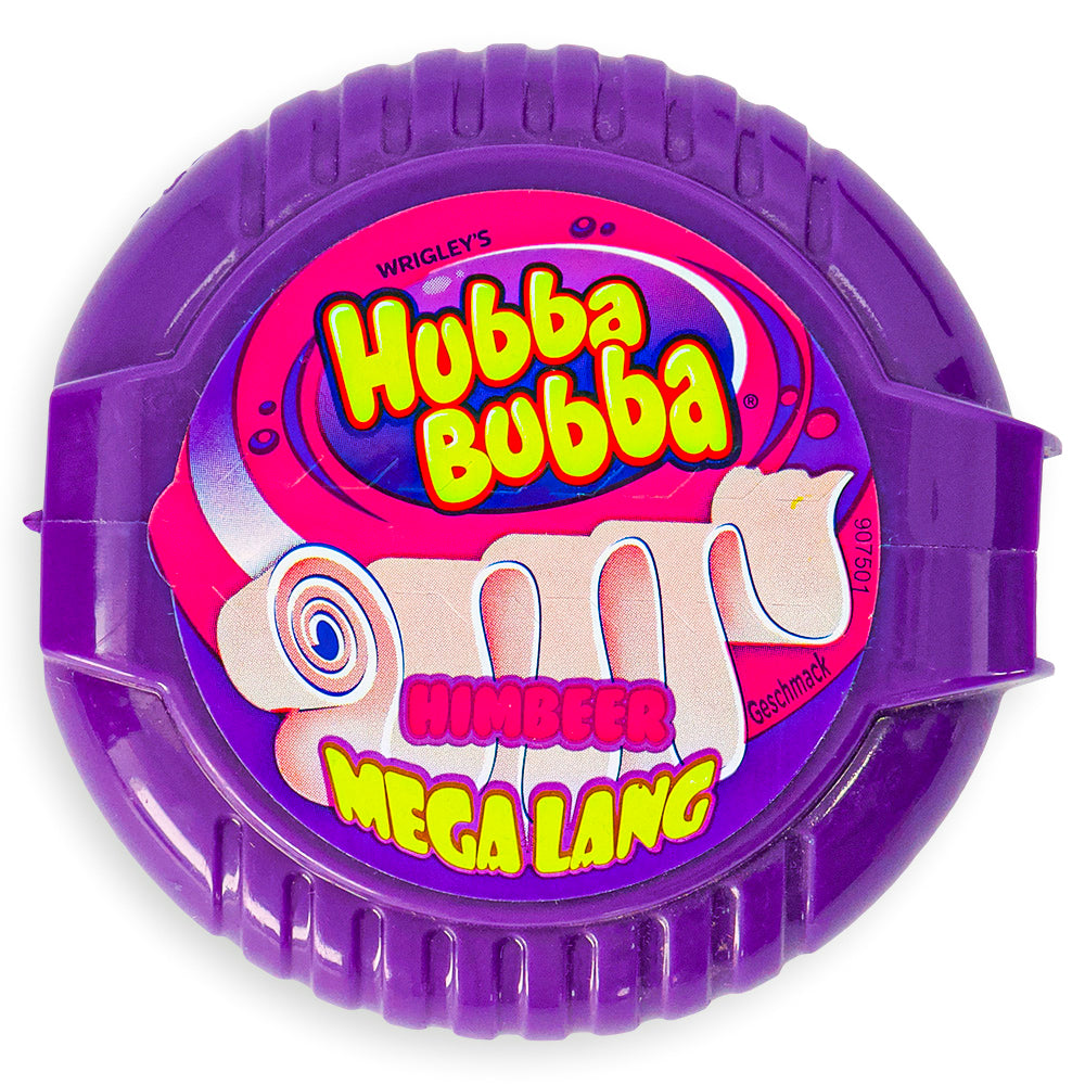 Hubba Bubba Himbeer Mega Lang (Raspberry) 56g Front