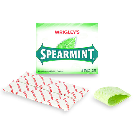 Wrigley's Spearmint Gum 15 sticks