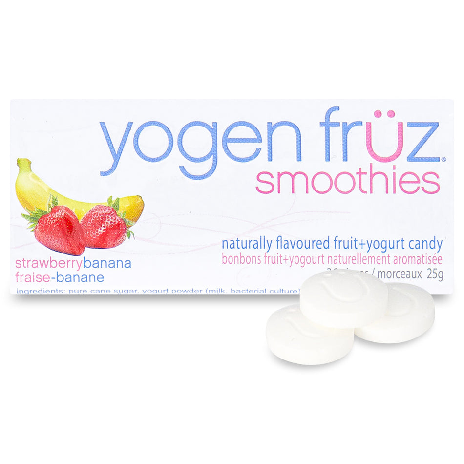 Yogen Fruz SmoothiesStrawberry Banana Candy Funhouse Candy Funhouse CA