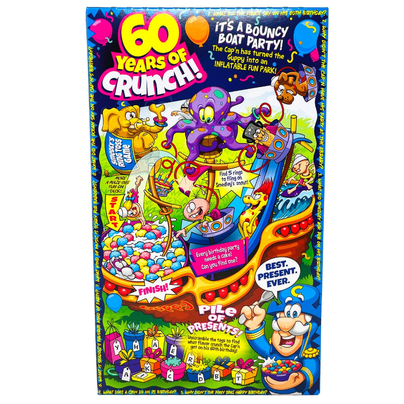 Cap'n Crunch's Birthday Crunch Family Size Cereal - 421g - American Cereal