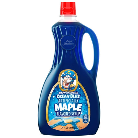 Cap'n Crunch's Ocean Blue Maple Flavoured Syrup American Snacks