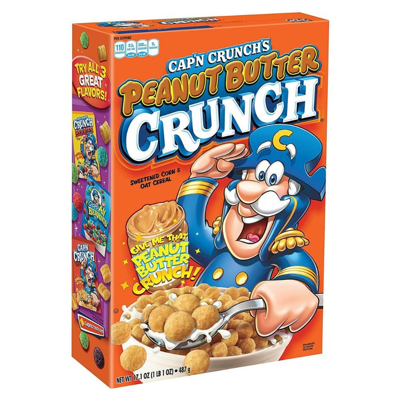 Cap'n Crunch's Peanut Butter Crunch Cereal