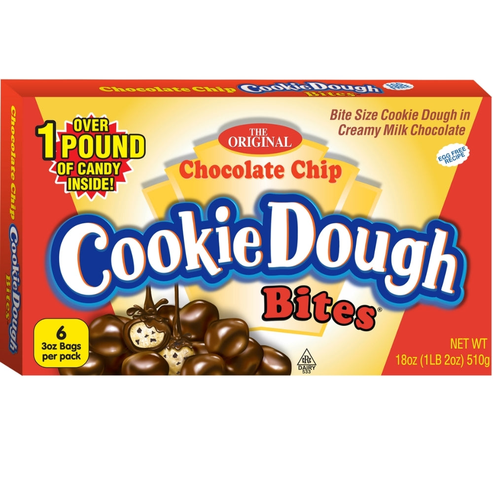The Original Chocolate Chip Cookie Dough Bites (Jumbo Size) 1 lb.