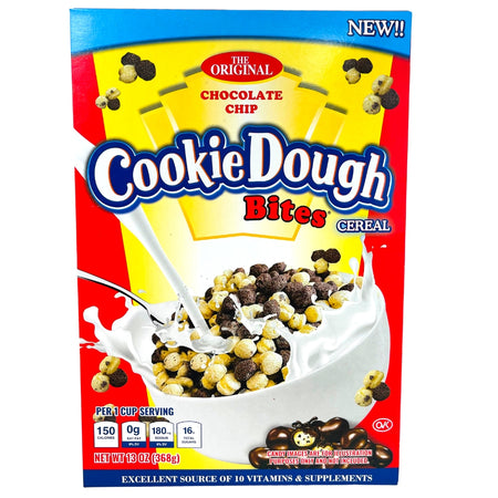 Cookie Dough Bites Chocolate Chip Cereal - 368g