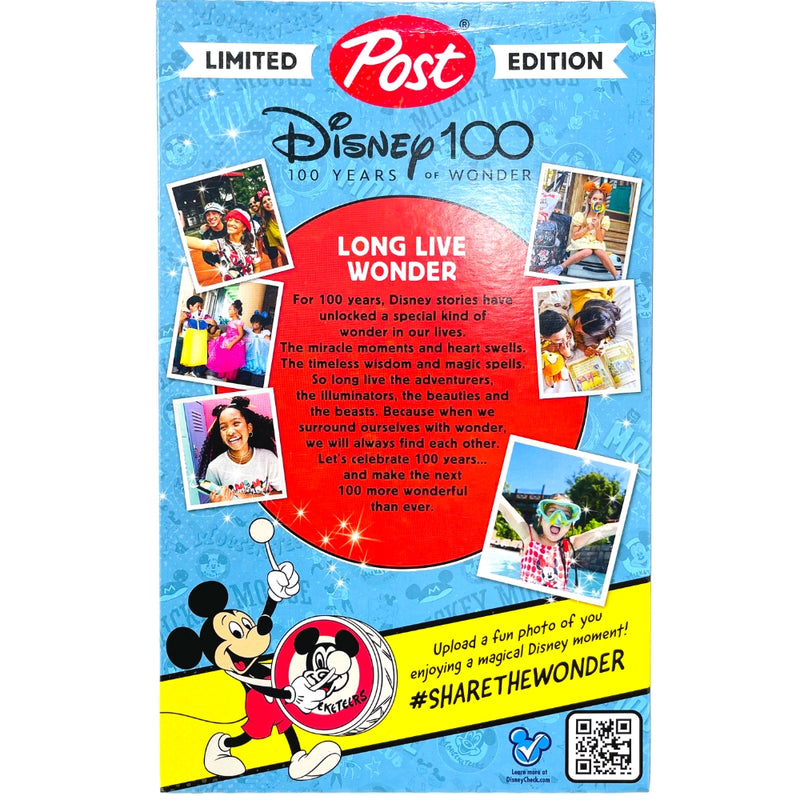 Disney 100 Years Family Size Cereal - 453g