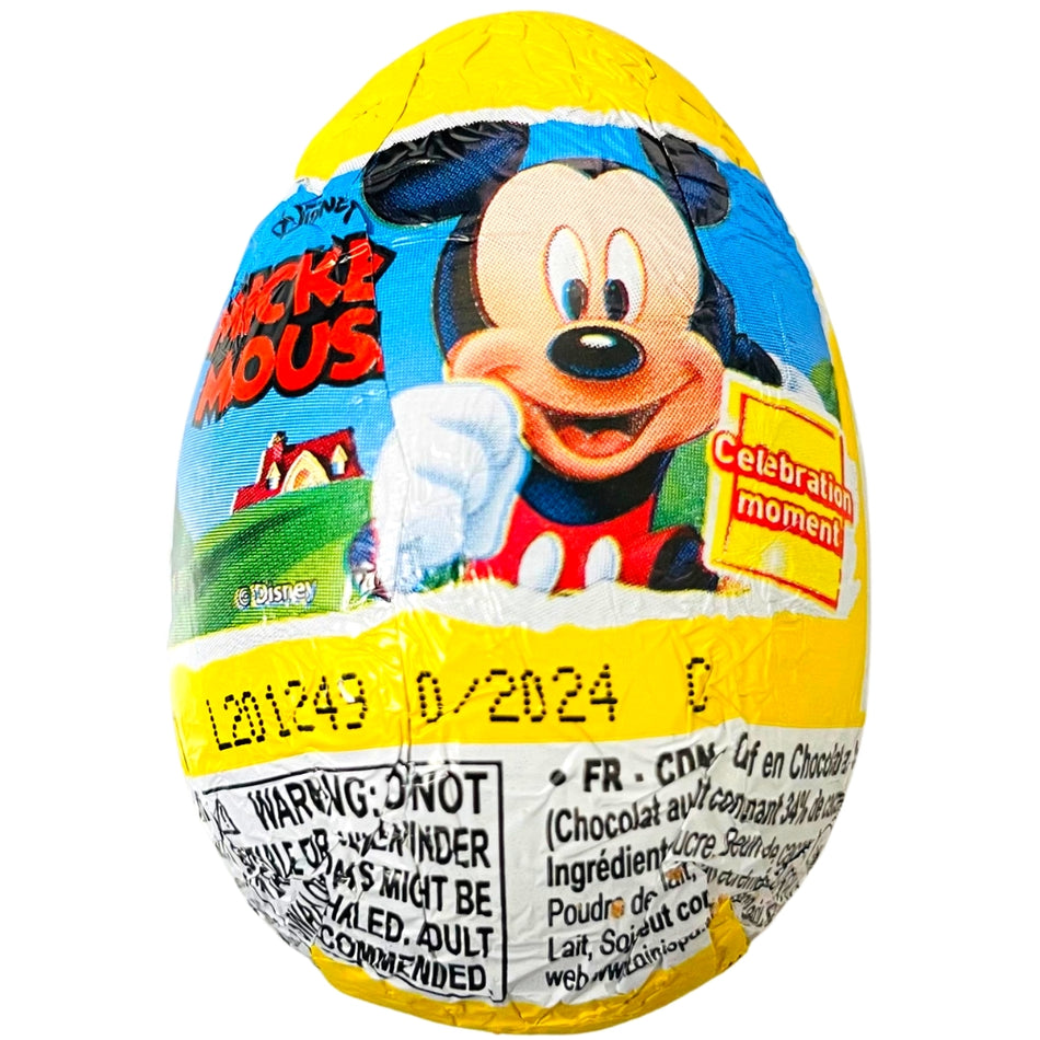 Disney Mickey Mouse Chocolate Egg