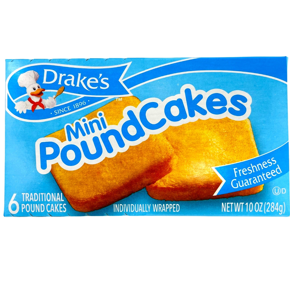 Drakes Mini Pound Cakes - 284g