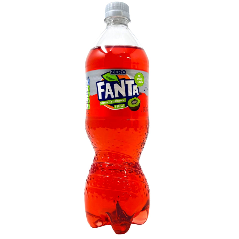 Fanta Zero Kiwi Bottle (Poland) - 850mL