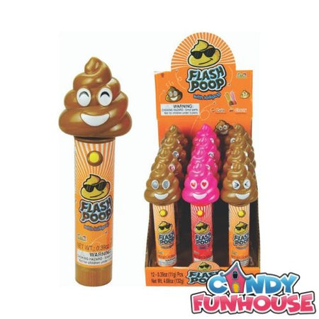Flash Poop 11g candyfunhouse.ca - Lollipop - Gag Candy - Silly Candy - Flash Poop - Emoji Candy - Chinese Candy