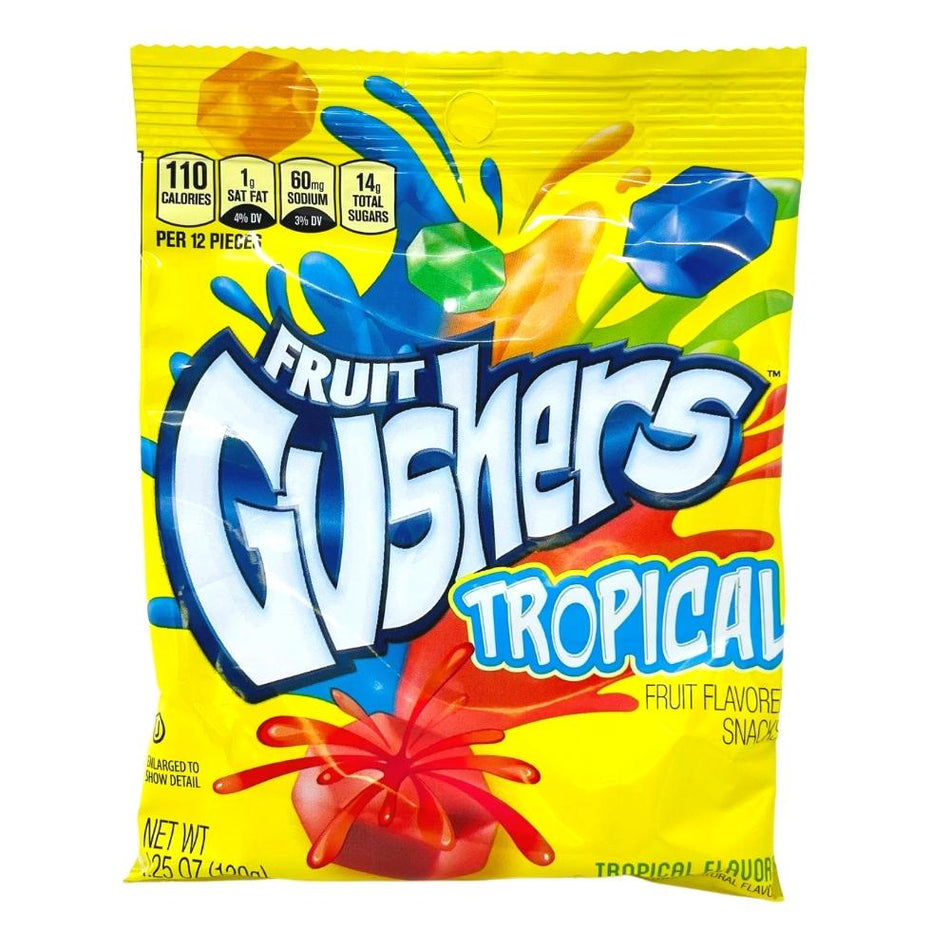 Fruit Gushers  - Tropical 120g