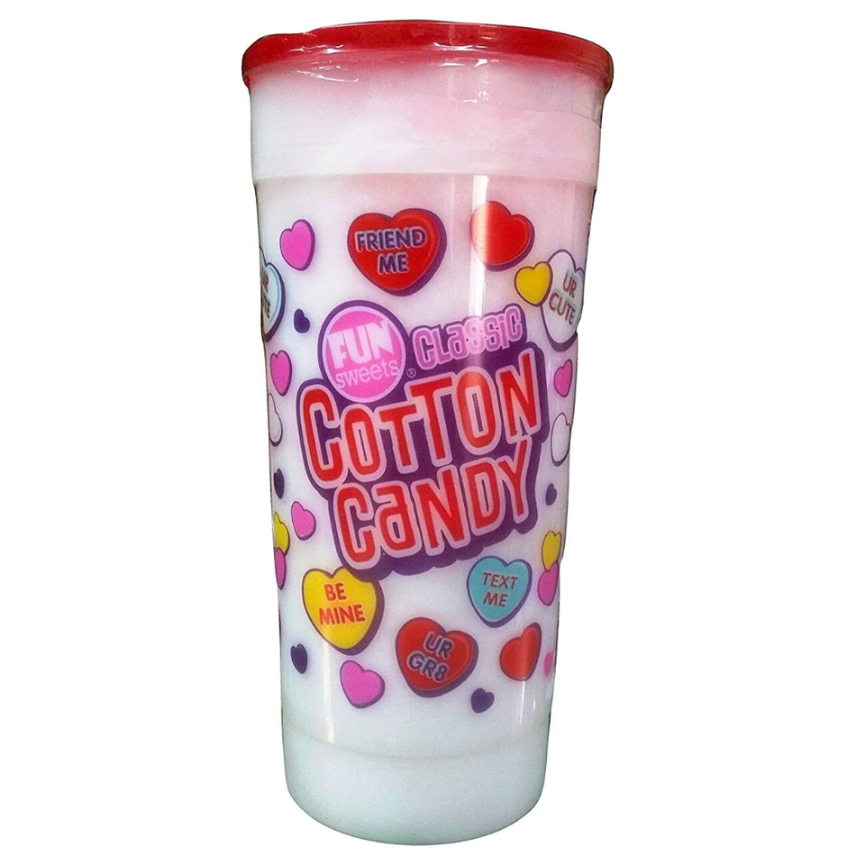 Fun Sweets Valentine Cotton Candy  Old Fashioned Candy