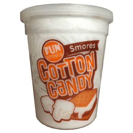 Fun Sweets Cotton Candy-Smores - Snacks