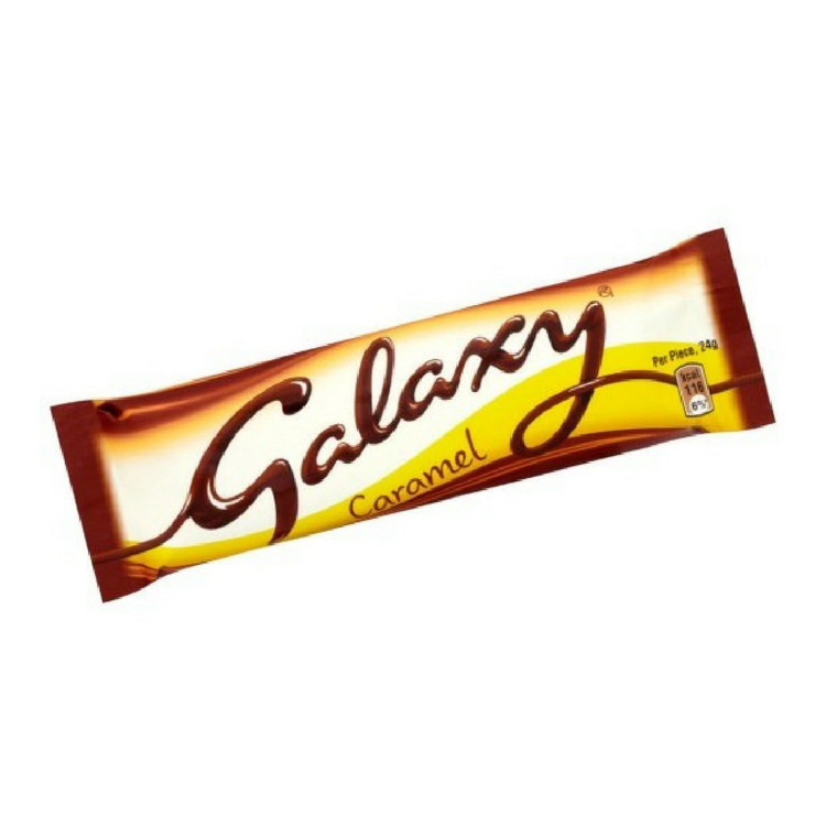 Galaxy Smooth Caramel Chocolate Bar British Candy Candy Funhouse CA