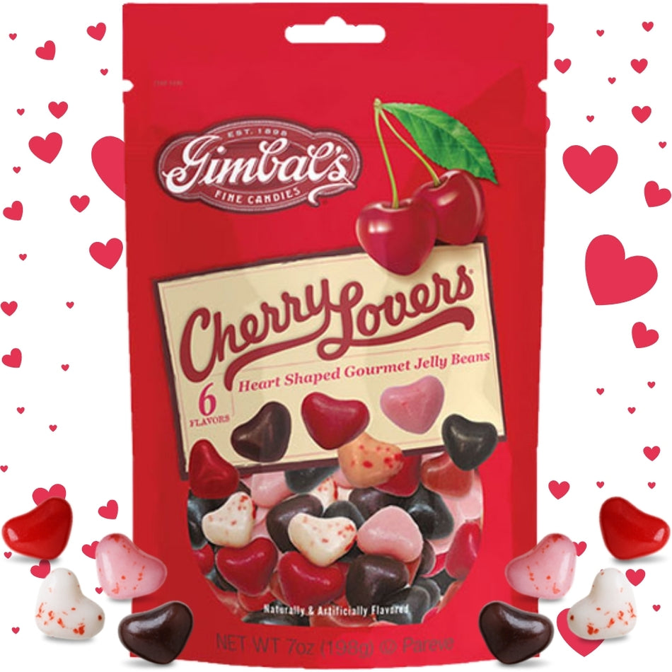 Valentine Gimbal's Cherry Lovers Jelly Beans - 198g