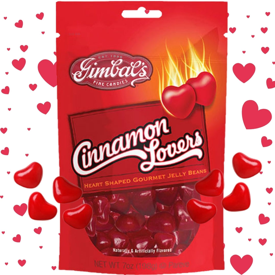 Valentine Gimbal's Cinnamon Lovers Jelly Beans - 198g