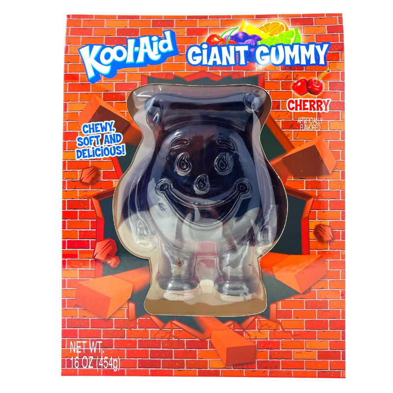 Ginormous Kool-Aid Man Gummy - 16oz - Kool-Aid - Cherry Candy - Gummy - Gummy Candy - Gummies - Kool Aid - Kool Aid Candy - Cherry Kool Aid