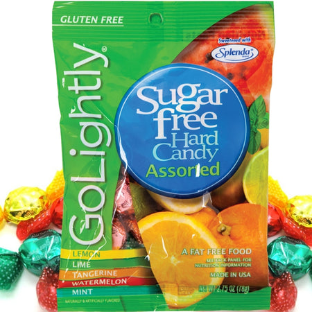 GoLightly Sugar Free Assorted  Splenda gluten free fat free  low carb candies