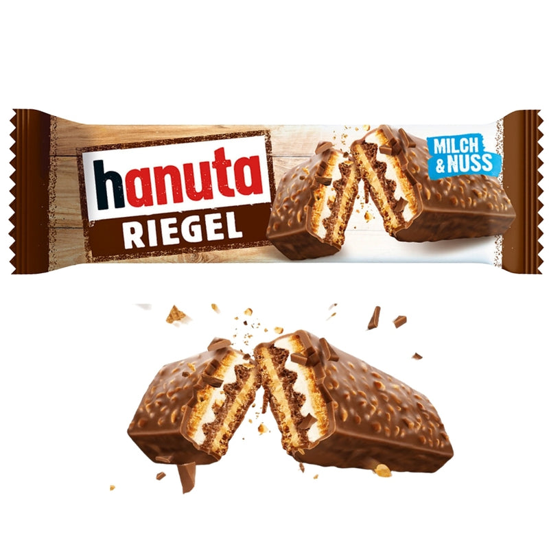 Hanuta Milch & Nuss Riegel - 35g