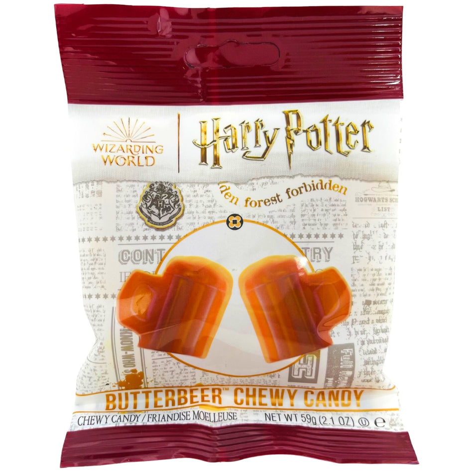 Harry Potter Butterbeer Chewy Candy - 59g - Harry Potter - Harry Potter Candy - Butterbeer - Butterbeer Candy - Three Broomtsicks