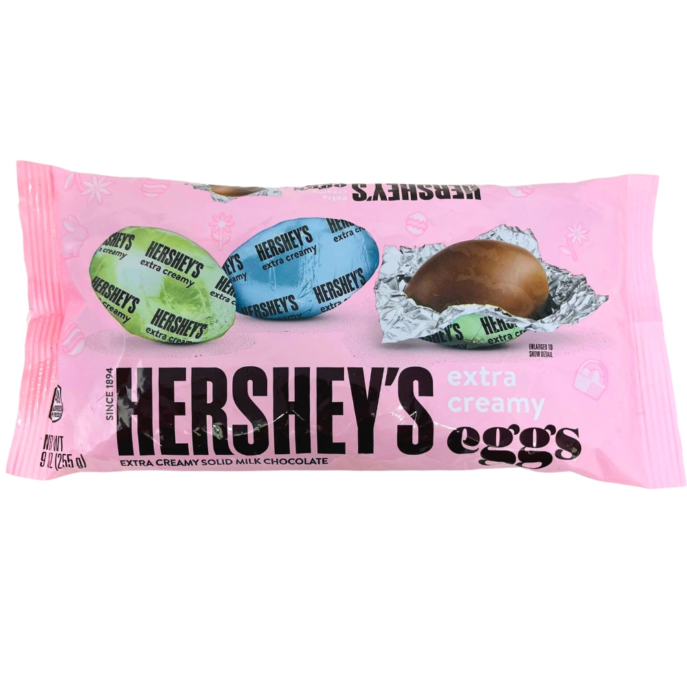 Hershey's Extra Creamy Milk Chocolate Eggs - 9oz