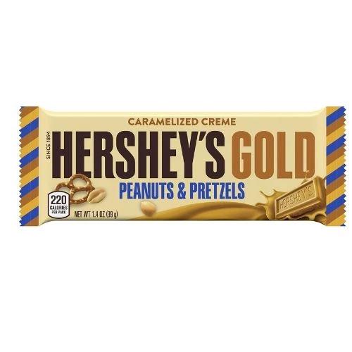 Hershey's Gold Peanuts and Pretzels Bar