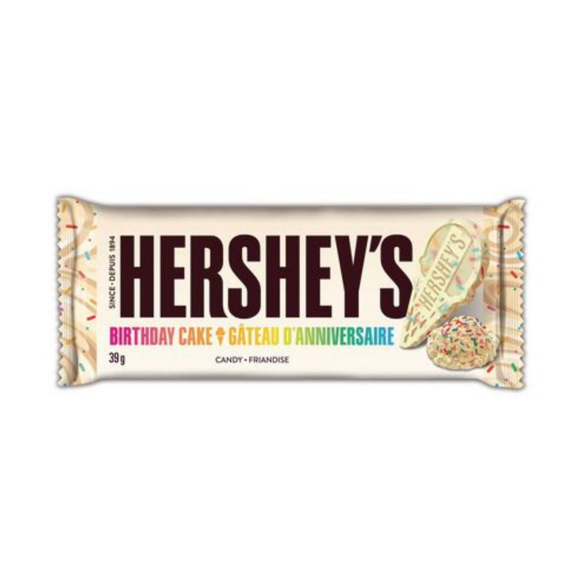 limited edition hershey's birthday cake ice cream candy bar candy funhouse online candy store canada